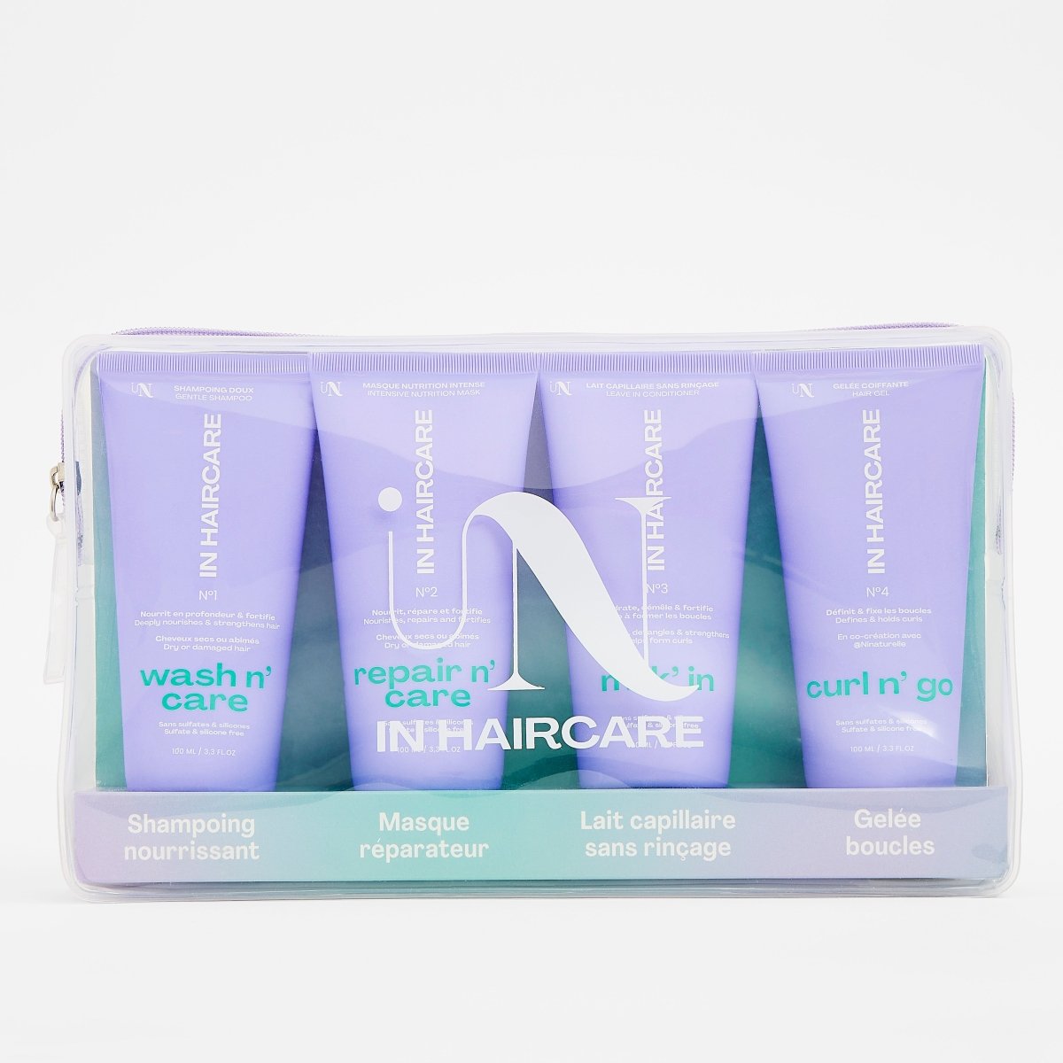 Travel n' Go Kit: 4 travel size essentials - 100 ml - In Haircare