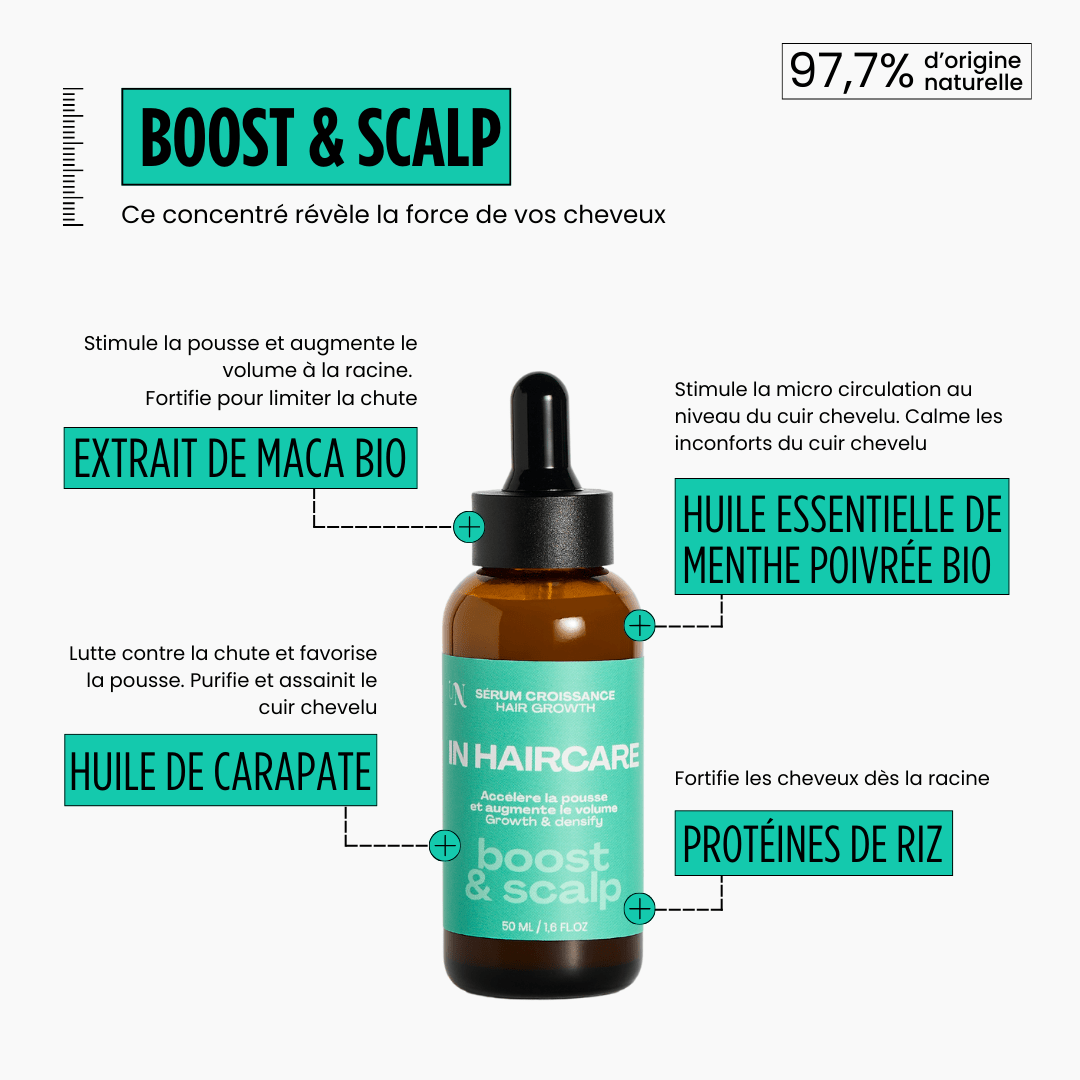 Boost & Scalp Serum - 50ml - In Haircare