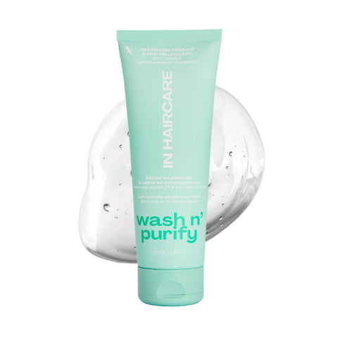 Soothing shampoo: Wash n' Purify - purifies and rebalances - 250ml - In Haircare