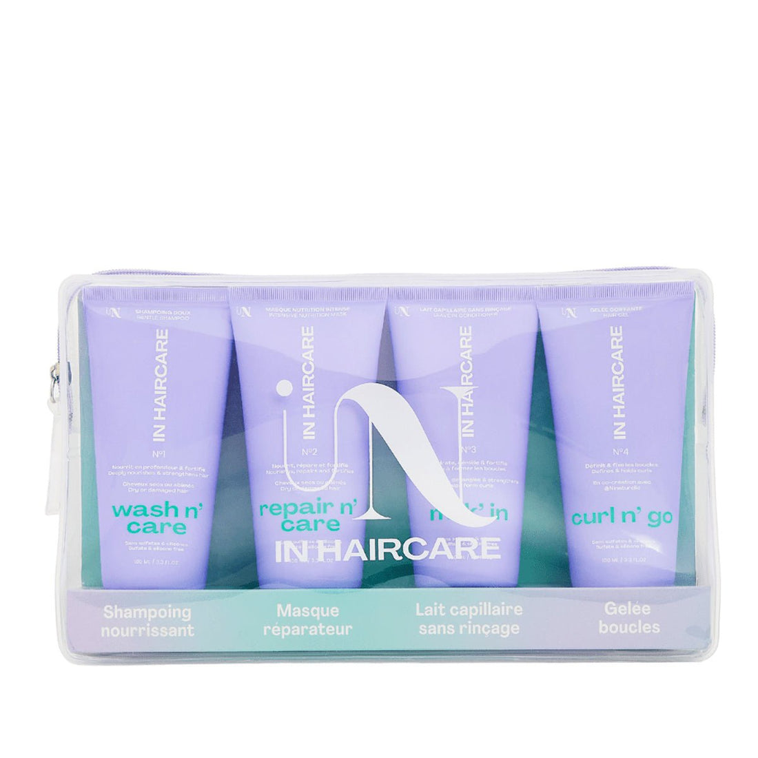 Travel n' Go Kit: 4 travel size essentials - 100 ml - In Haircare