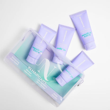 Travel n' Go Kit: 4 travel size essentials - 100 ml - In Haircare