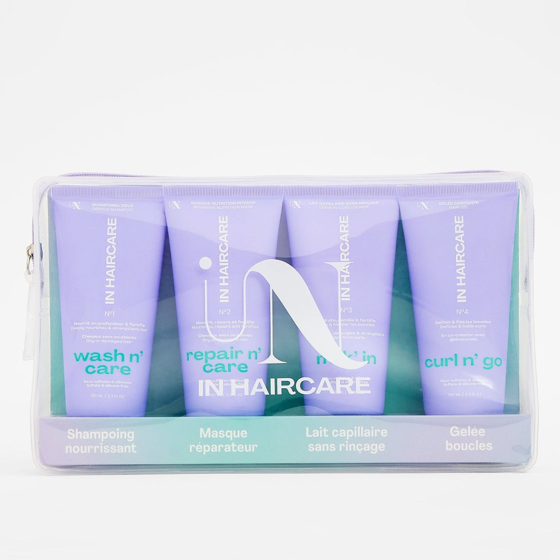 Travel n' Go Kit: 4 travel size essentials - 100 ml - In Haircare